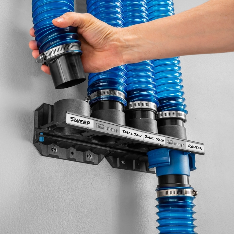 Dust Right 2-1/2'' Dust Collection Manifold - full pic 