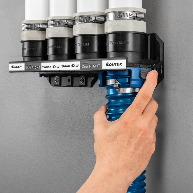 Dust Right 2-1/2'' Dust Collection Manifold - full pic 