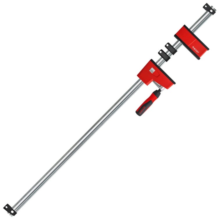 Bessey REVOlution Parallel Clamp/Framing Kit with (2) 50'', (2) 24'' and KP Blocks - full pic 