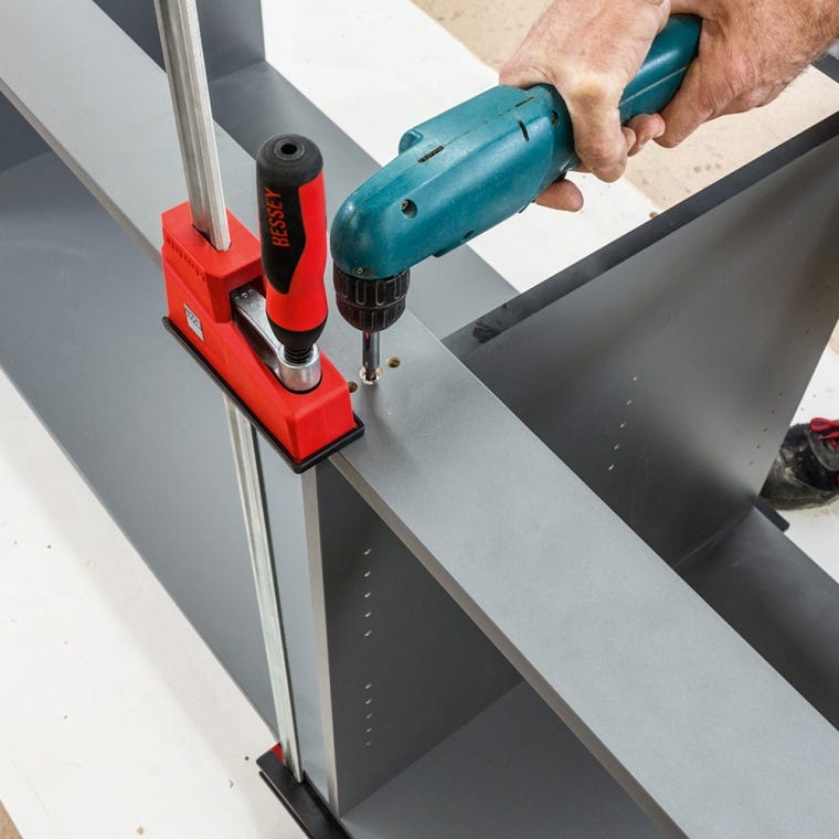 Bessey REVOlution Parallel Clamp/Framing Kit with (2) 50'', (2) 24'' and KP Blocks - full pic 