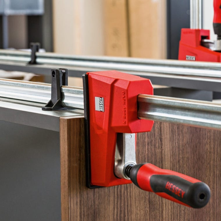 Bessey REVOlution Parallel Clamp/Framing Kit with (2) 50'', (2) 24'' and KP Blocks - full pic 