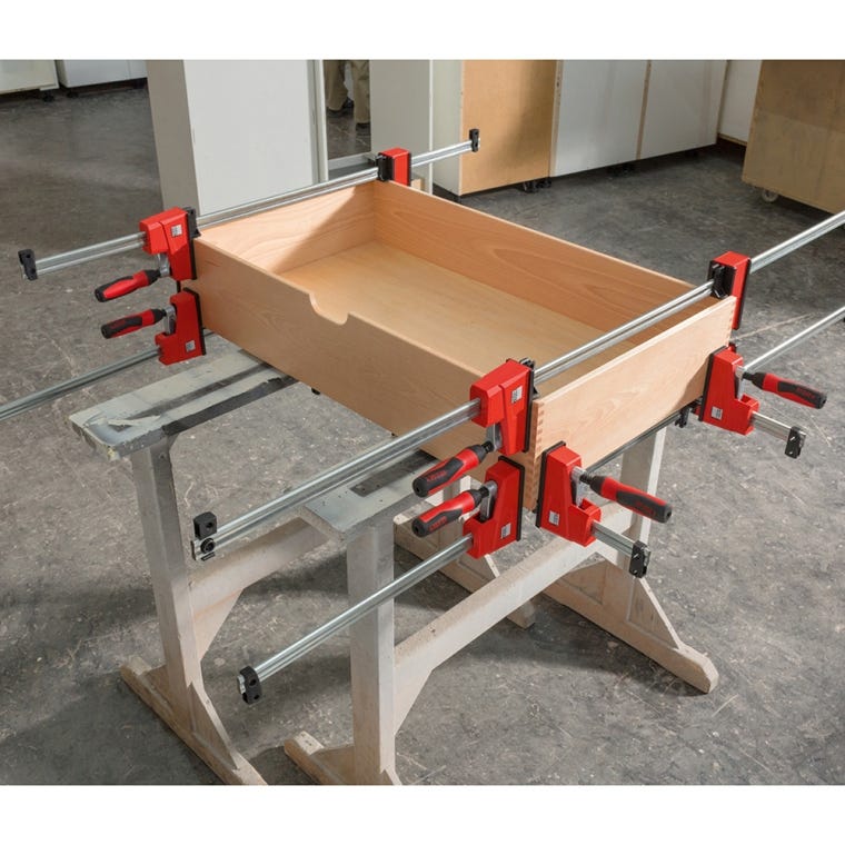 Bessey REVOlution Parallel Clamp/Framing Kit with (2) 50'', (2) 24'' and KP Blocks - full pic 