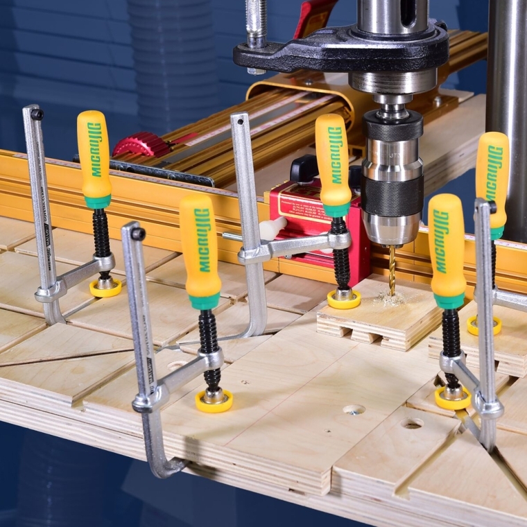 Micro Jig MatchFit Dovetail Clamps, Pair - full pic 