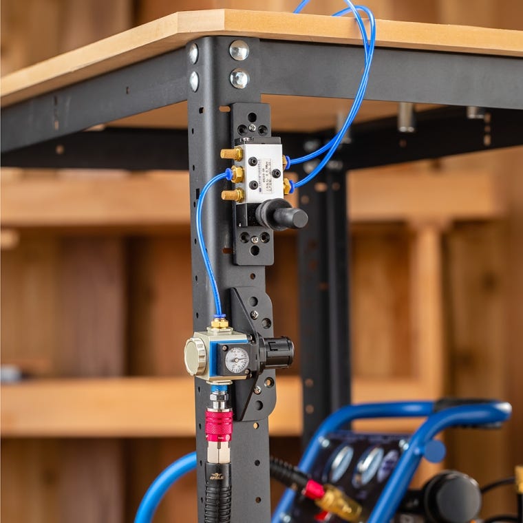 Rockler Pneumatic Clamping System - full pic 