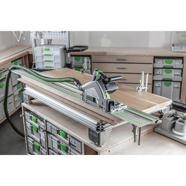 Festool TS 55 FEQ-F-Plus-FS Plunge-Cut Track Saw Set (577014) - full pic 