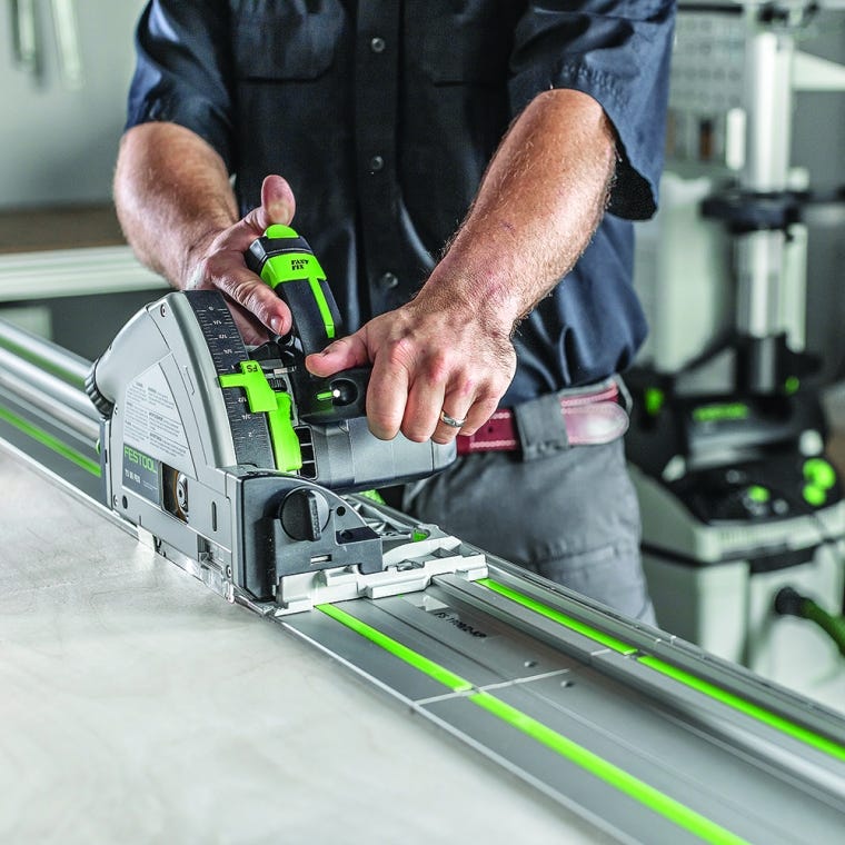 Festool TS 55 FEQ-F-Plus-FS Plunge-Cut Track Saw Set (577014) - full pic 