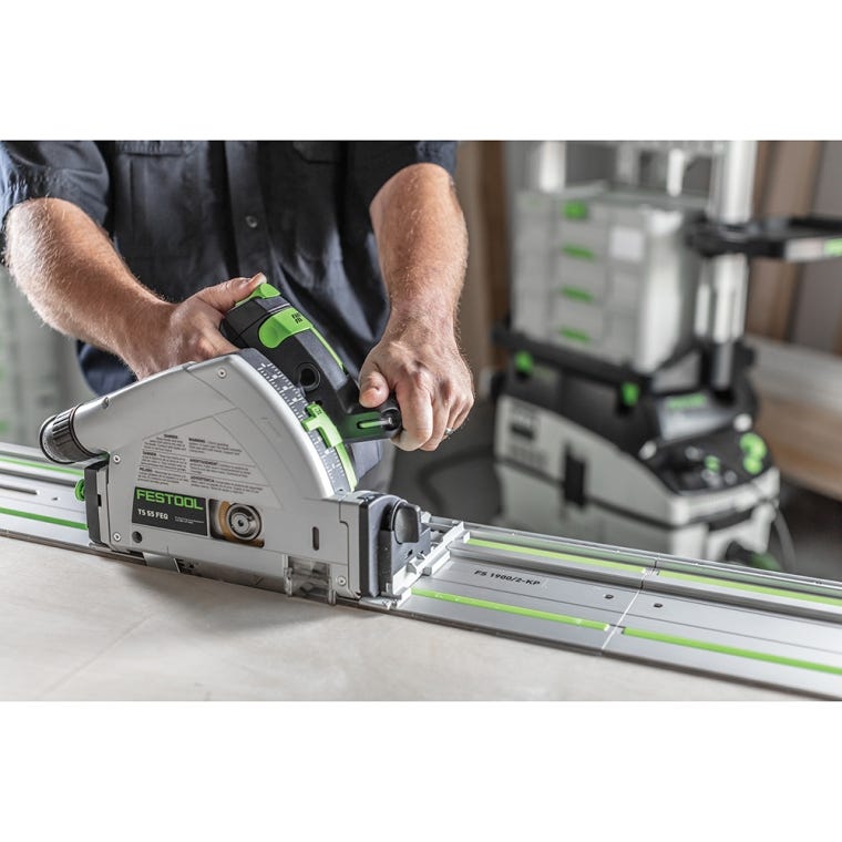 Festool TS 55 FEQ-F-Plus-FS Plunge-Cut Track Saw Set (577014) - full pic 