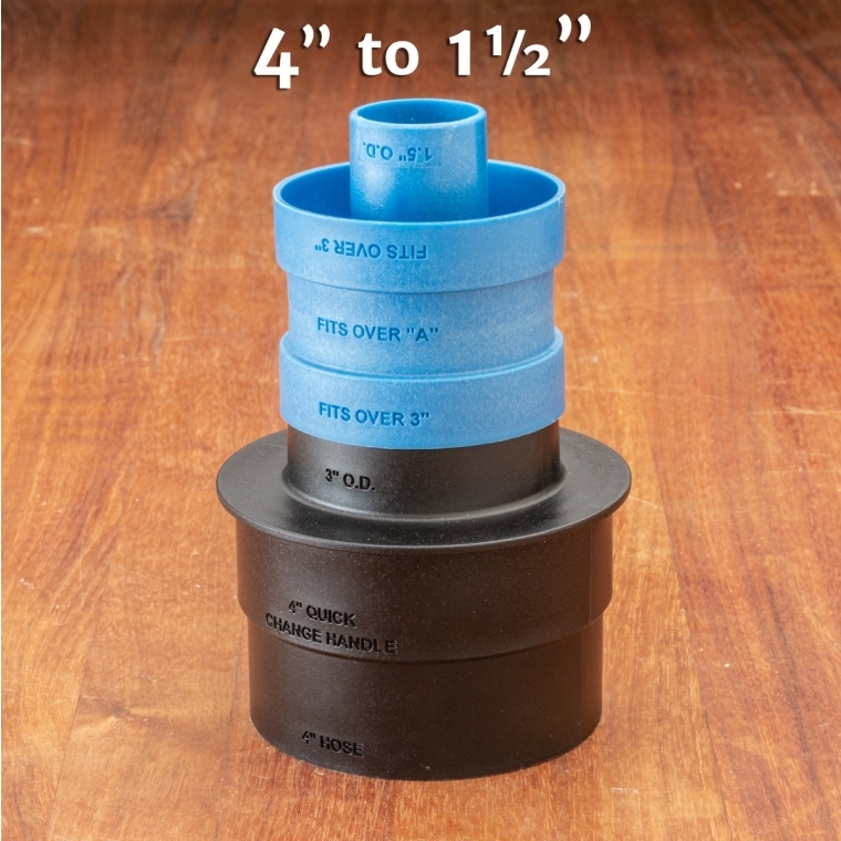 Dust Right Stacking Dust Port Adapter Set - full pic 