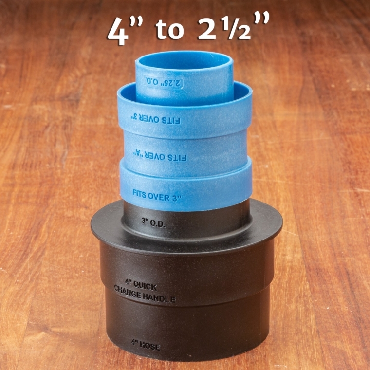 Dust Right Stacking Dust Port Adapter Set - full pic 