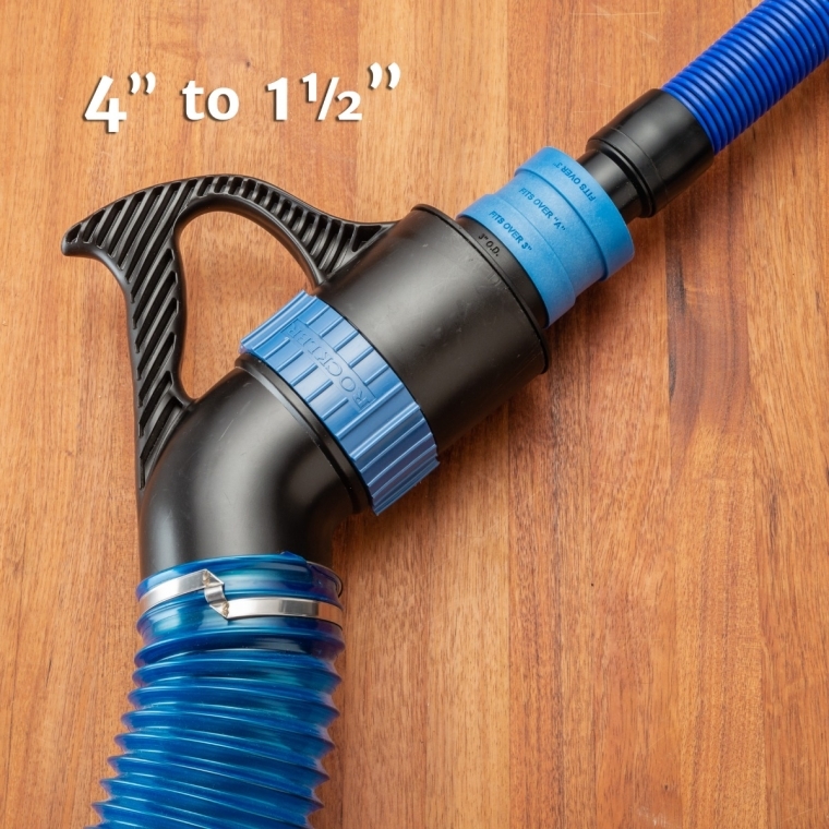 Dust Right Stacking Dust Port Adapter Set - full pic 