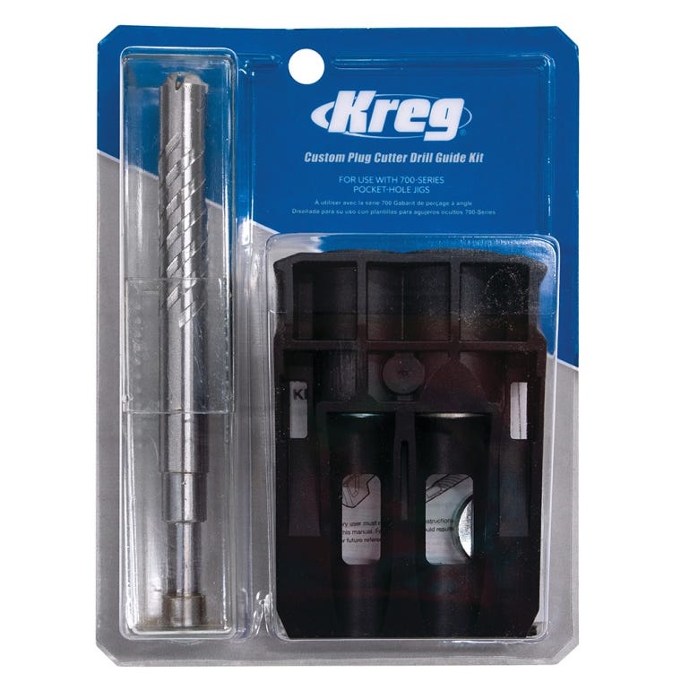 Kreg Plug Cutter Drill Guide Kit for 700-Series Pocket Hole Jigs - full pic 