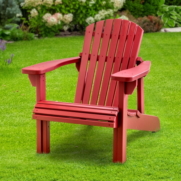 Rockler Classic Adirondack Chair Plan with Templates - full pic 