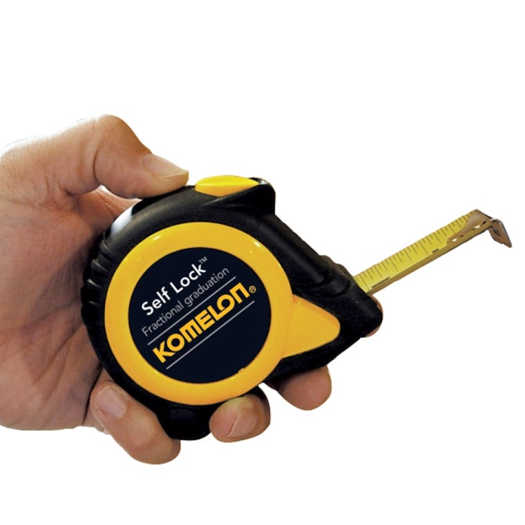 Komelon SL2912 Self-Lock Speed Mark 12' Tape Measure - full pic 