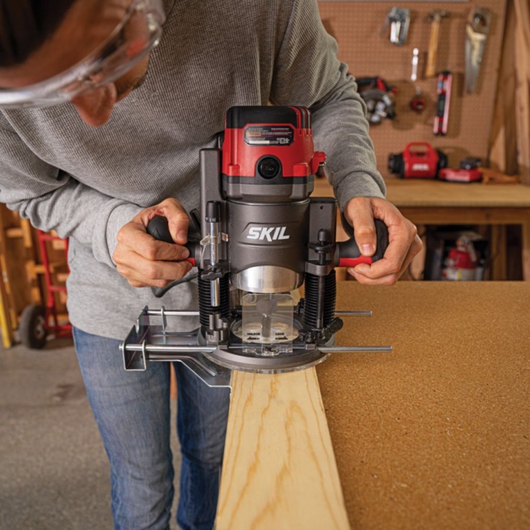 Skil 14-Amp 2.5HP Plunge and Fixed Base Digital Router with LCD Display - full pic 
