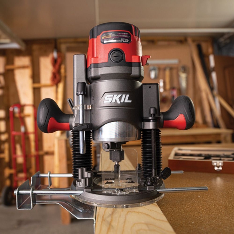 Skil 14-Amp 2.5HP Plunge and Fixed Base Digital Router with LCD Display - full pic 