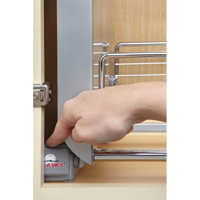 Rev-A-Shelf- Cabinet Pull-Down Shelving System Wall Accessories - full pic 