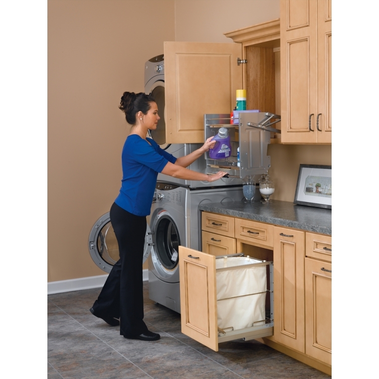 Rev-A-Shelf- Cabinet Pull-Down Shelving System Wall Accessories - full pic 