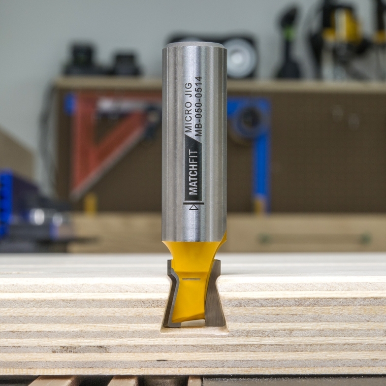 Micro Jig MatchFit Dovetail Router Bit - full pic 
