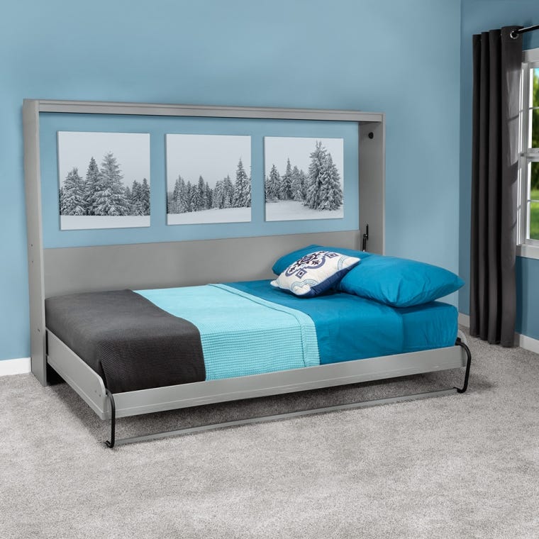Create-A-Bed Adjustable Deluxe Murphy Bed Hardware Kit - full pic 