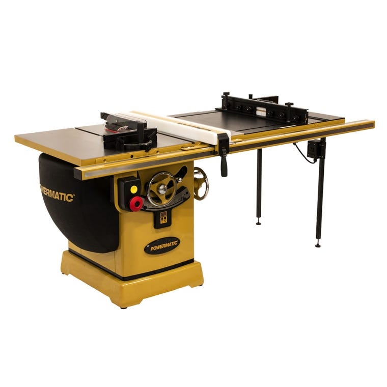 Powermatic PM2000B Table Saw, 3HP 1-Phase 230V, 50'' Rip Accu-Fence & Router Lift - full pic 