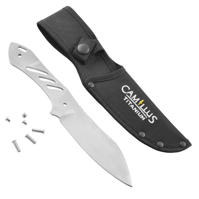 Camillus Chunk Fixed-Blade Hunting/Fishing Knife Kit, 9-1/2''L - full pic 