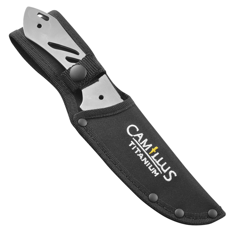 Camillus Chunk Fixed-Blade Hunting/Fishing Knife Kit, 9-1/2''L - full pic 