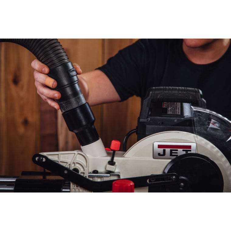 Jet Dual-Bevel Sliding Compound Miter Saw JMS-10X, 10'' Blade - full pic 