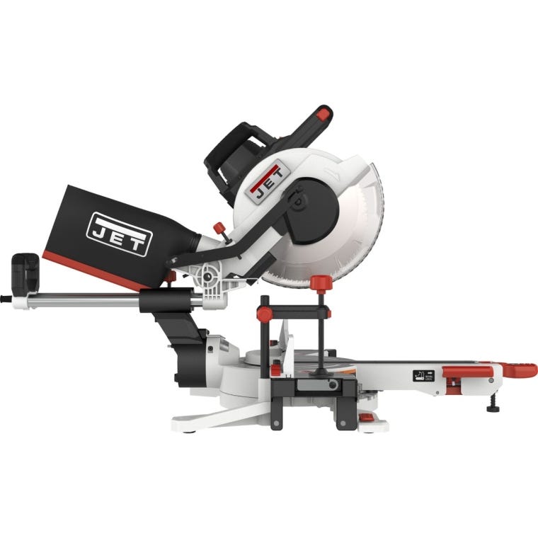 Jet Dual-Bevel Sliding Compound Miter Saw JMS-10X, 10'' Blade - full pic 