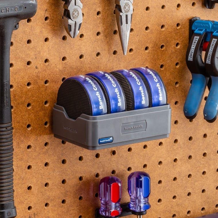Rockler Bench Cookie Work Gripper Storage Rack - full pic 