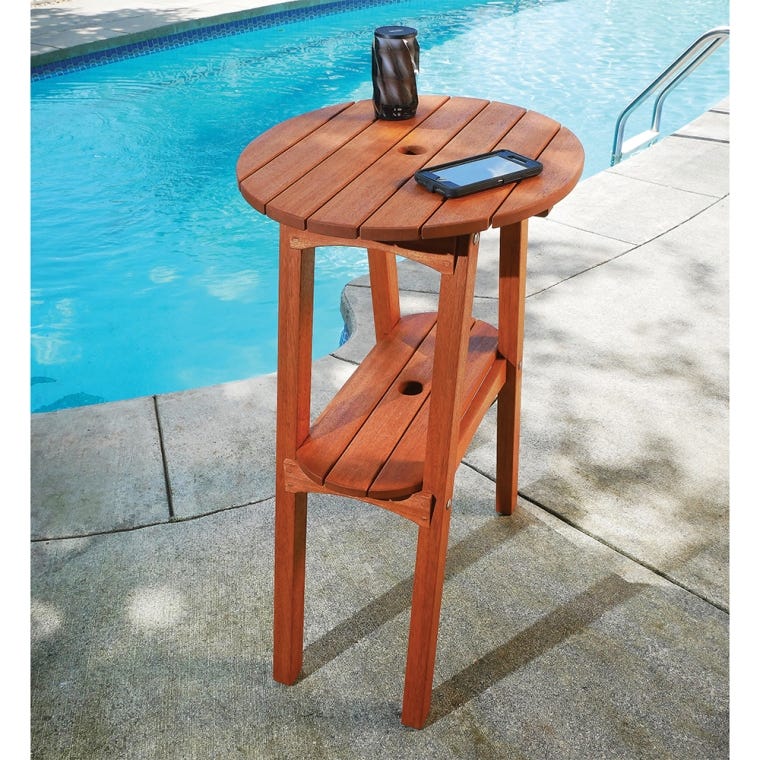 Rockler Bar-Height Adirondack Table Plan with Cardboard Templates - full pic 