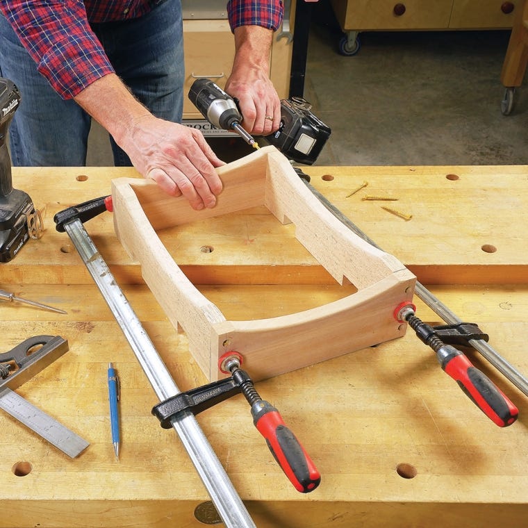 Rockler Bar-Height Adirondack Table Plan with Cardboard Templates - full pic 