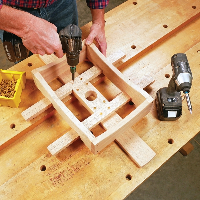 Rockler Bar-Height Adirondack Table Plan with Templates - full pic 