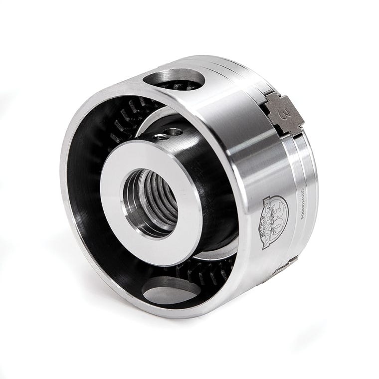 Nova G3 Lite Chuck with 2'' Jaws, 1'' x 8TPI Direct Thread - full pic 
