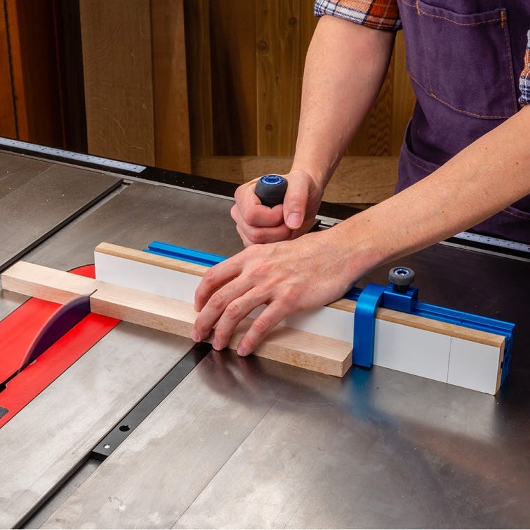 Rockler Precision Miter Gauge with Telescoping Fence - full pic 