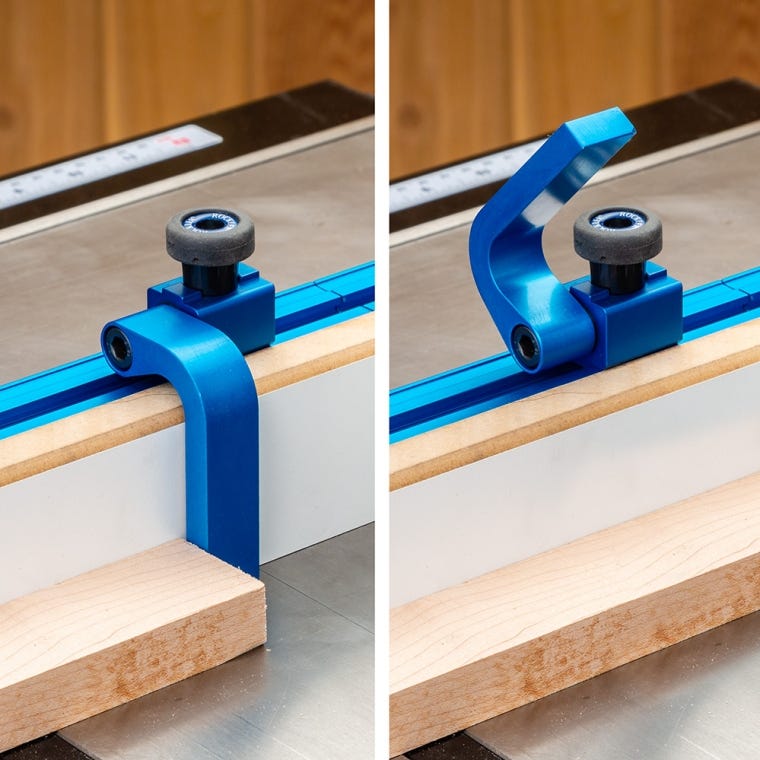Rockler Precision Miter Gauge with Telescoping Fence - full pic 