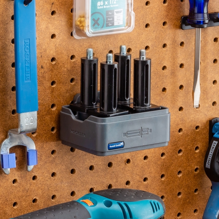 Rockler Bench Cookie Riser Storage Rack - full pic 