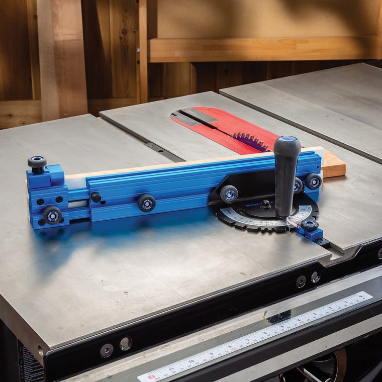 Rockler Precision Miter Gauge with Telescoping Fence - full pic 