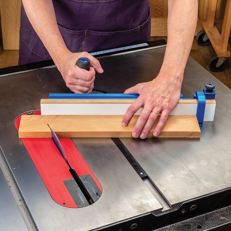 Rockler Precision Miter Gauge with Telescoping Fence - full pic 