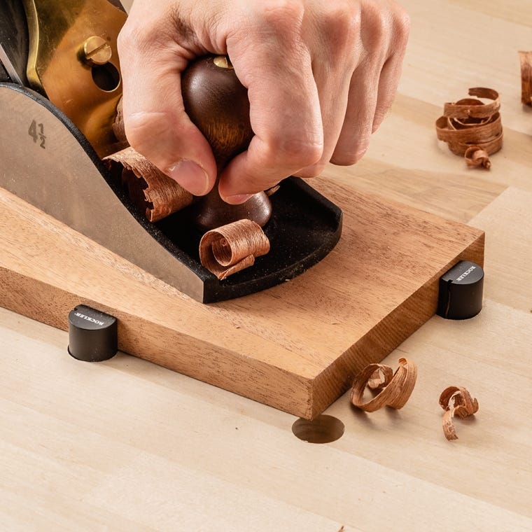 Rockler Round Bench Dogs, 2'' Long (Pair) - full pic 