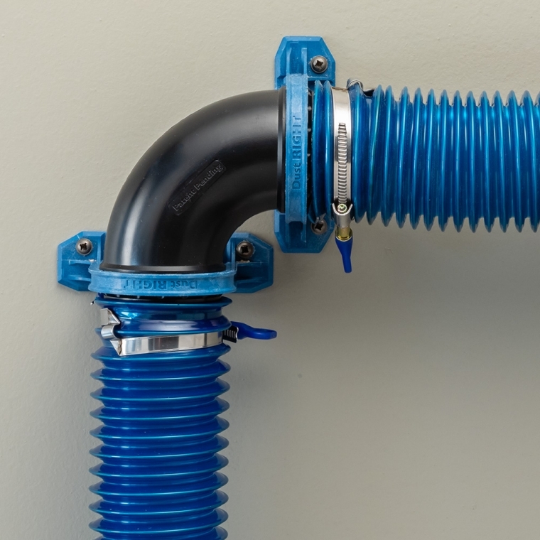 Dust Right Ready-Mount 2-1/2'' 90° Elbow - full pic 