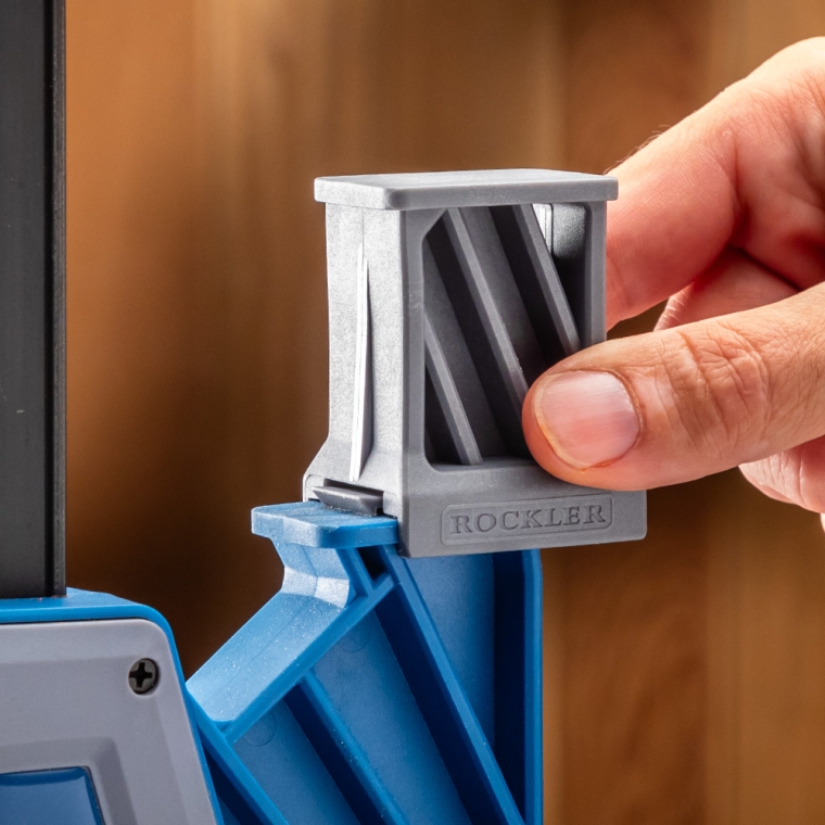 Specialty Jaw Attachment Set for Rockler Heavy-Duty Spring-Loaded and One-Handed Bar Clamps - full pic 