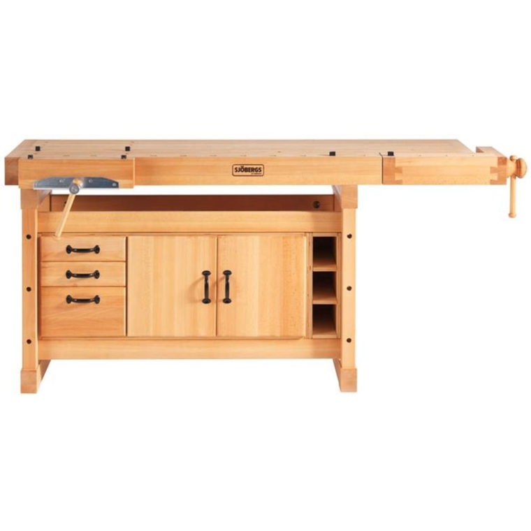 Sjobergs 1900 Workbench with SM05 Cabinet - full pic 