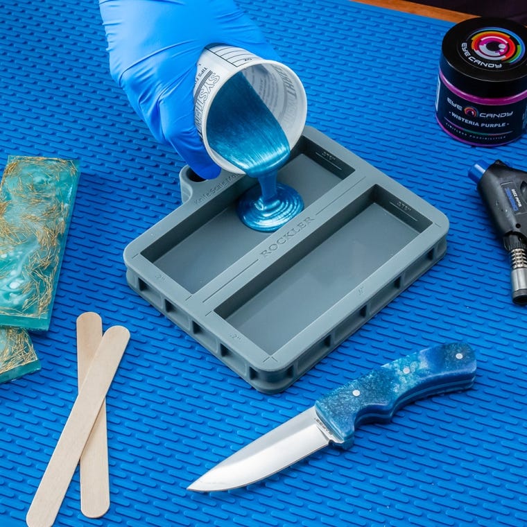 Rockler Silicone Casting Mold, Knife Scales - full pic 