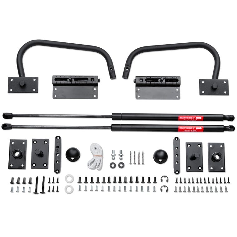 Create-A-Bed Adjustable Deluxe Murphy Bed Hardware Kit - full pic 