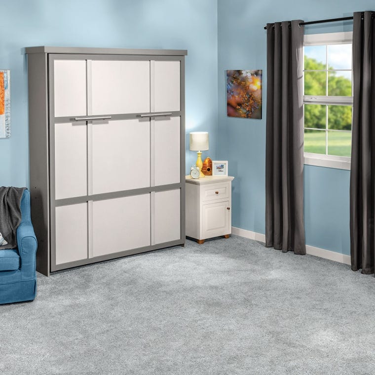 Create-A-Bed Adjustable Deluxe Murphy Bed Hardware Kit - full pic 