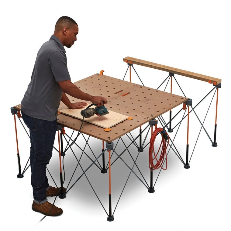 Bora Centipede Folding Workstands - full pic 