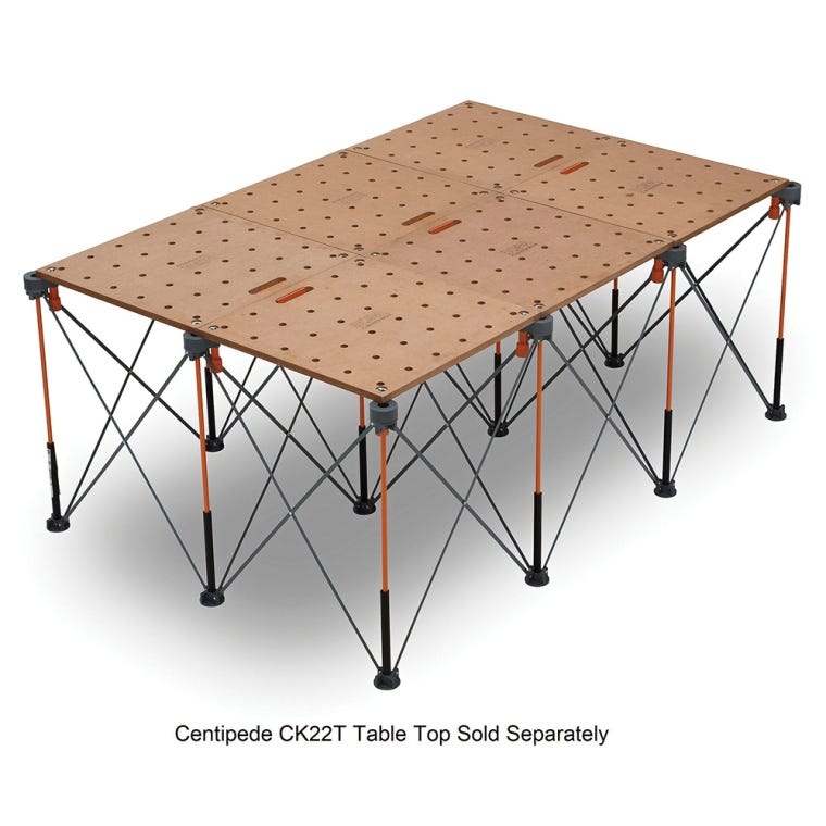 Bora Centipede Folding Workstands - full pic 