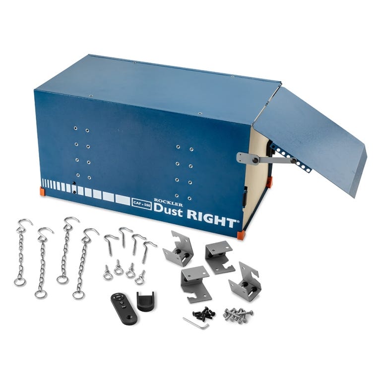 Dust Right Compact Ceiling Air Filtration Unit - full pic 