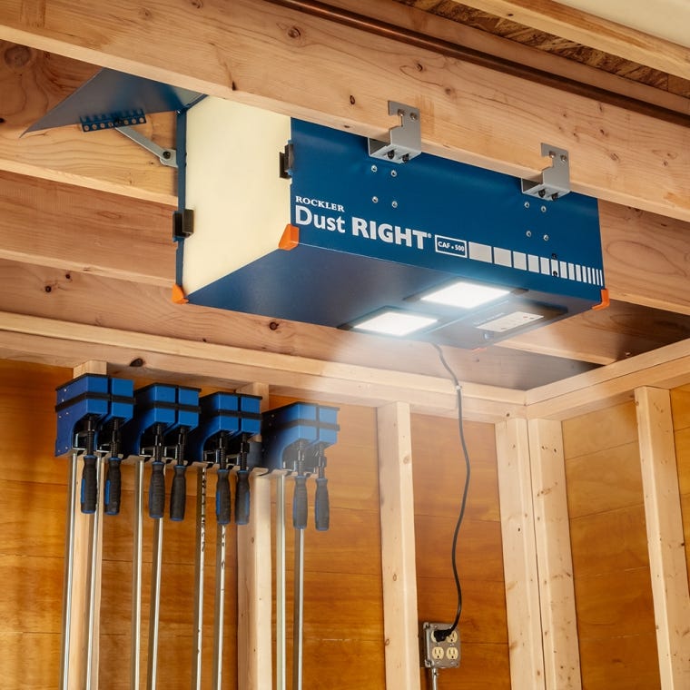 Dust Right Compact Ceiling Air Filtration Unit - full pic 