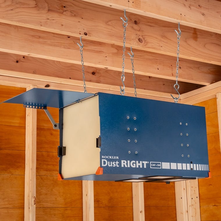 Dust Right Compact Ceiling Air Filtration Unit - full pic 